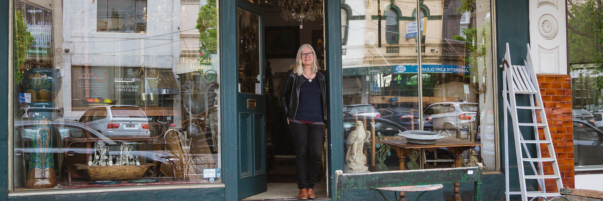 Zacher Aniques Shop Front